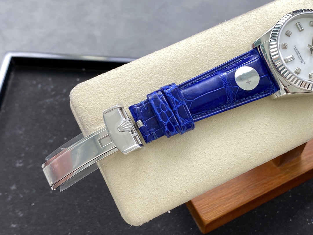 Rolex Day Date 36 White Gold Diamond Rhodium Dial 118139 0053