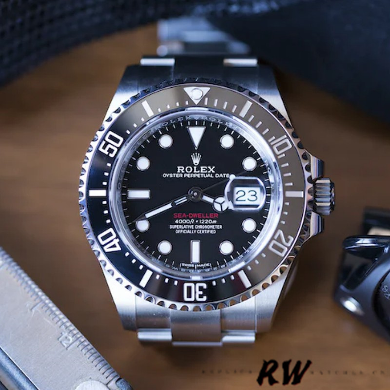 Rolex Sea-Dweller 126600 Stainless Steel Black Dial 43MM Mens Replica Watch