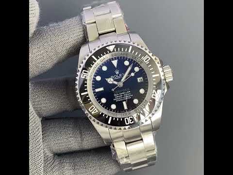 Rolex Sea-Dweller Deepsea 136660 0005 Stainless Steel Black Blue Dial 44MM Mens Replica Watch