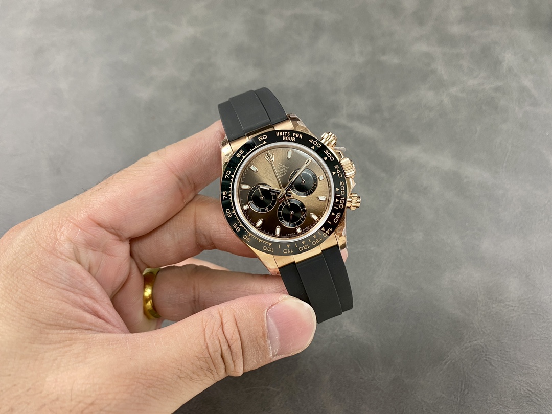 Rolex Daytona Everose Rubber 116515 Chocolate