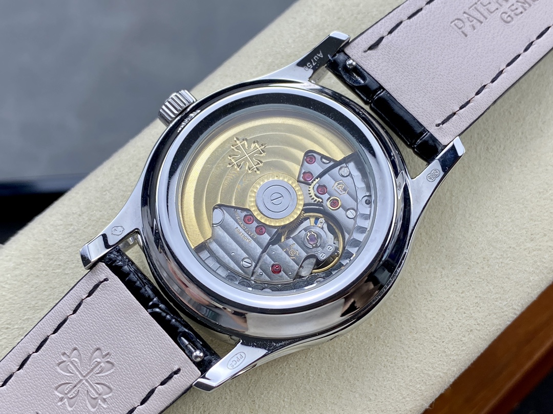 Replica Patek Philippe Complications Annual Calendar White Gold 5205G 010 40mm Mens Watch