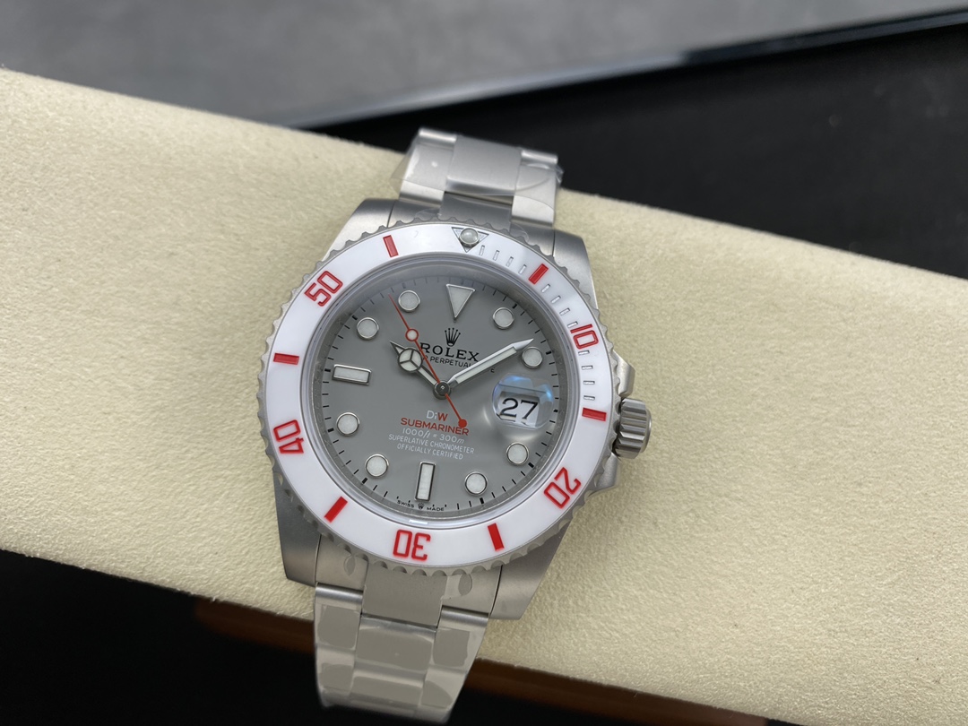 Rolex DIW Submariner Date Sandblasted  116610 Limited Edition Full 904L Grey Dial 40mm