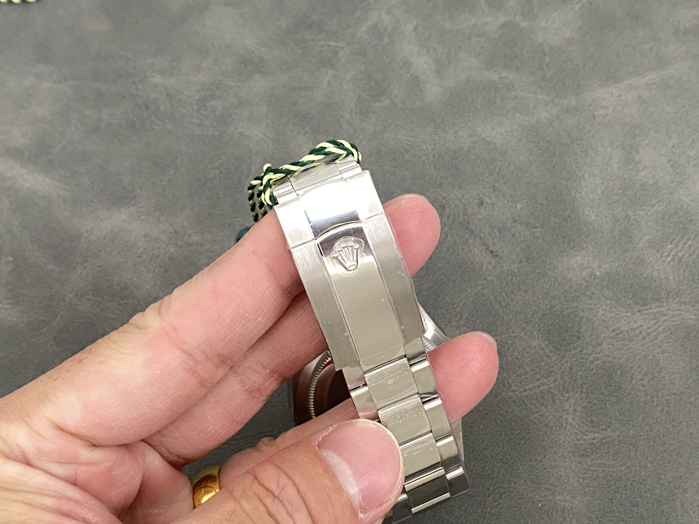 Rolex Sky-Dweller 336934 Fluted Bezel Green Dial 42MM Mens Replica Watch