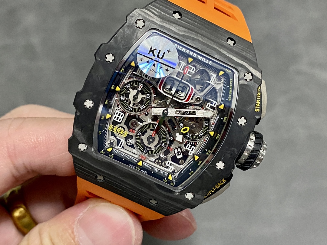 Richard Mille RM 11-03 Automatic Flyback Chronograph Orange Watch