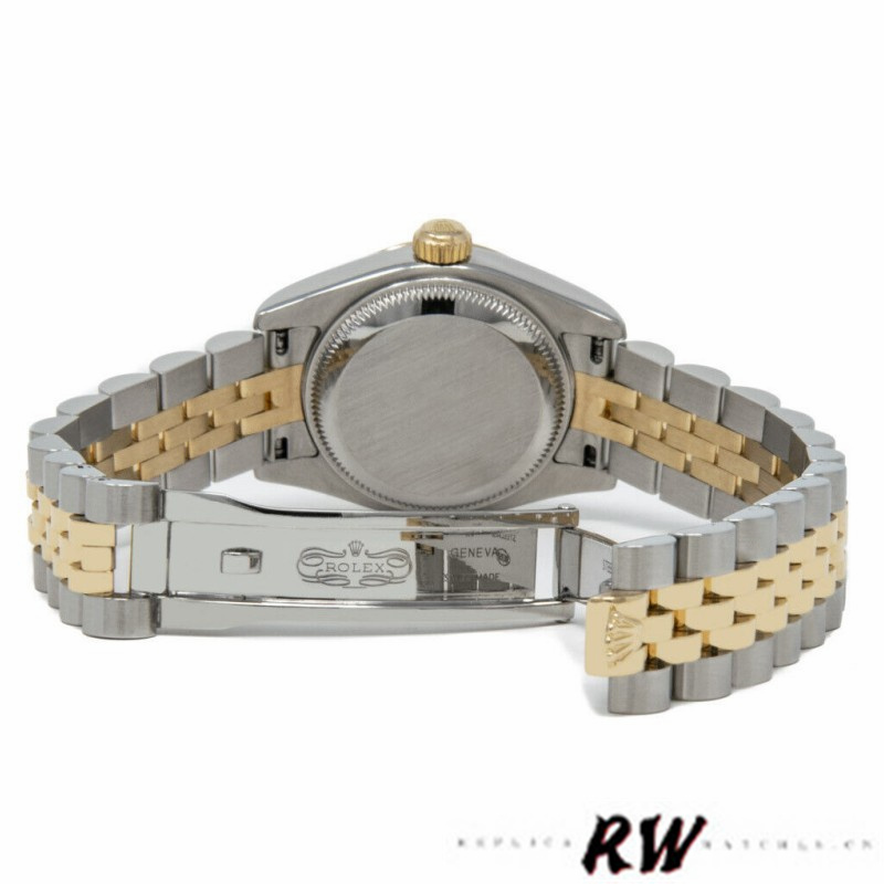 Rolex Datejust 179163 White Index Dial Domed Dezel 26MM Lady Replica Watch