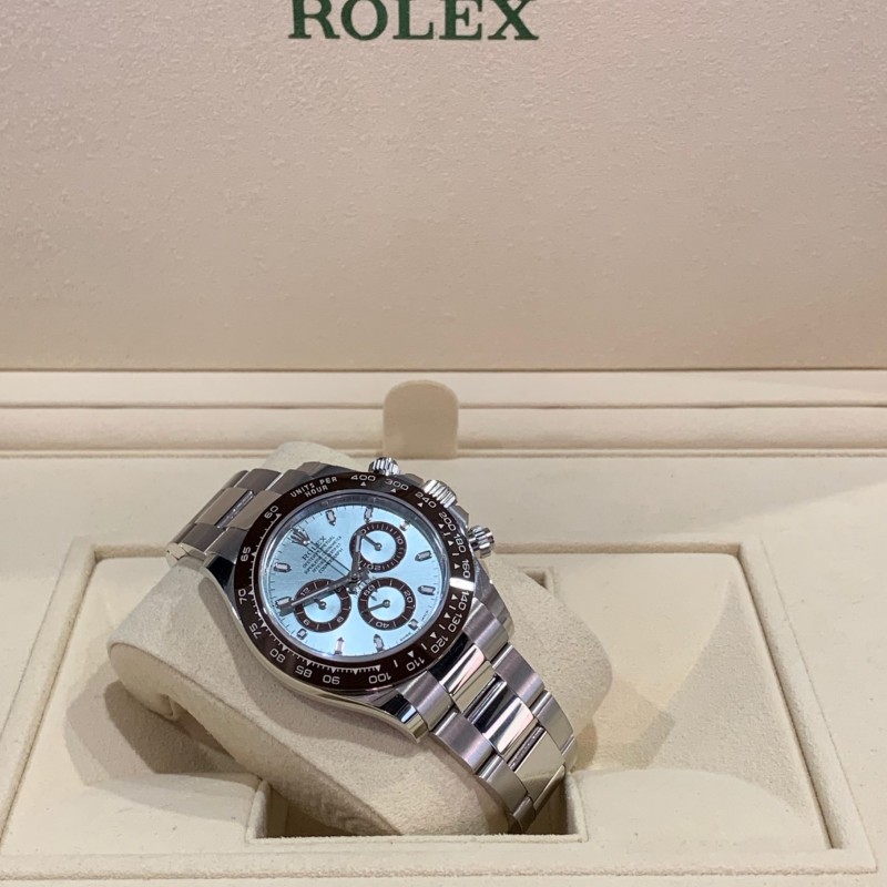 Rolex Cosmograph Daytona 116506 50th Anniversary Ice Blue Dial 40mm Mens Replica Watch