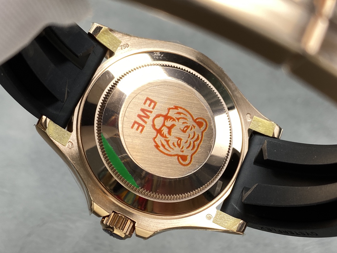 Rolex Yacht-Master 126655 40mm Automatic Black Dial 18kt Everose Gold Watch