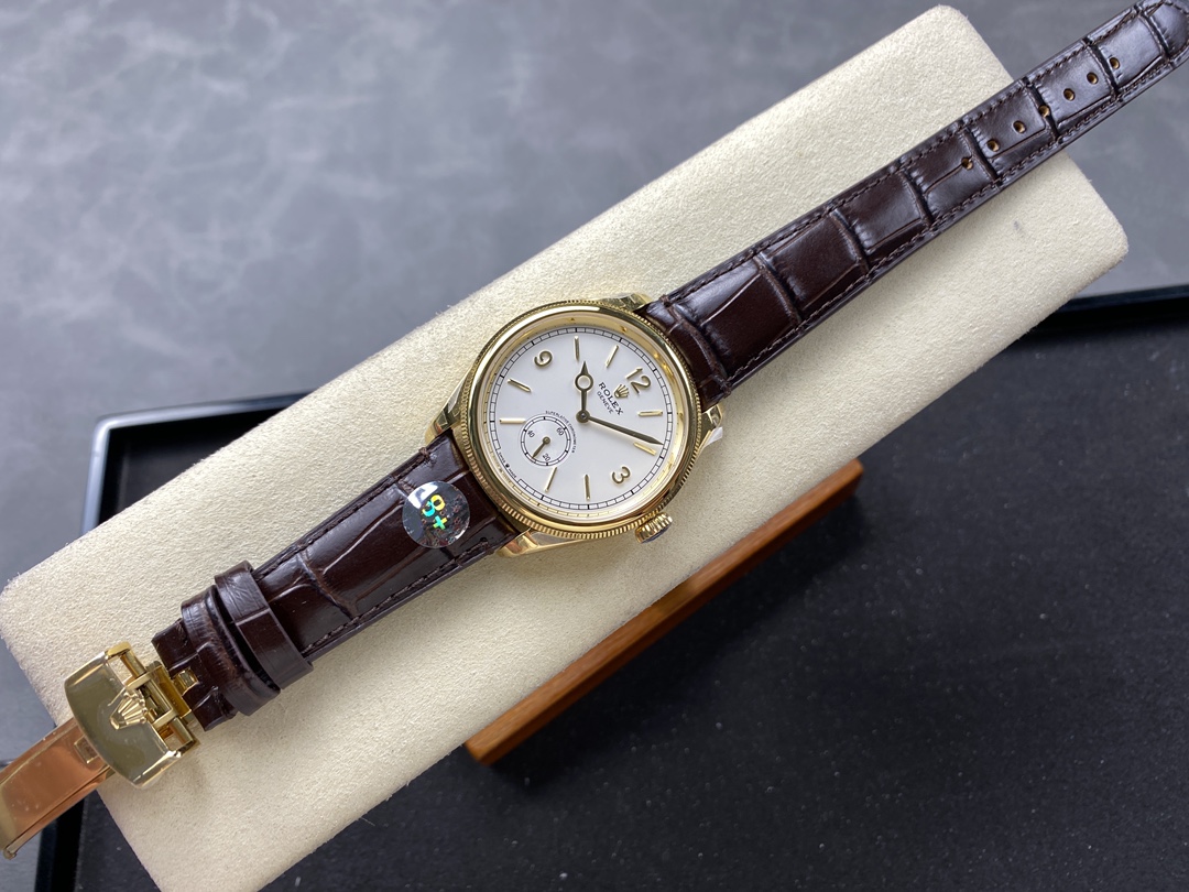 Rolex 1908 Yellow Gold 52508 0006 39 mm Replica Watch