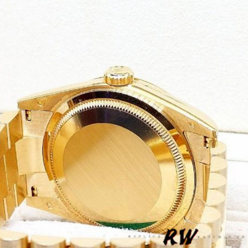 Rolex Day-Date 118238 Oyster Bracelet Diamond Bulls Eye Dial 36mm Unisex Replica Watch