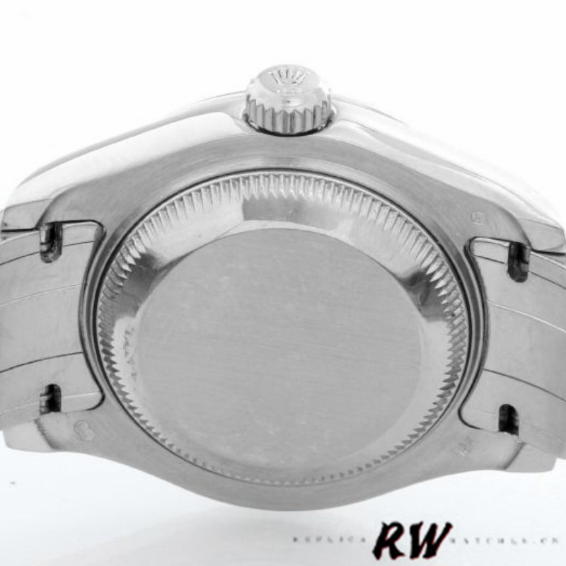 Rolex Masterpiece Pearlmaster 80319 White Roman Dial 29MM Lady Replica Watch