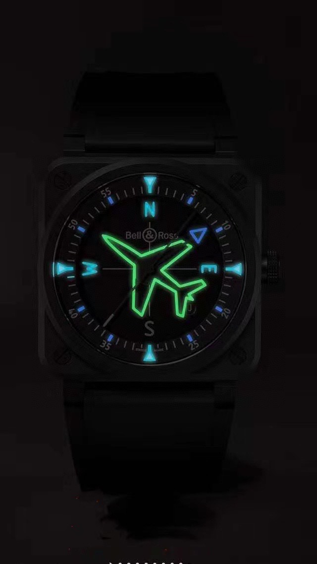 Bell & Ross BR 03 Gyrocompass Square Pilot