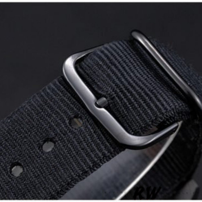 Rolex Submariner 622006 Black nylon strap Black Dial 40mm Mens Replica Watch