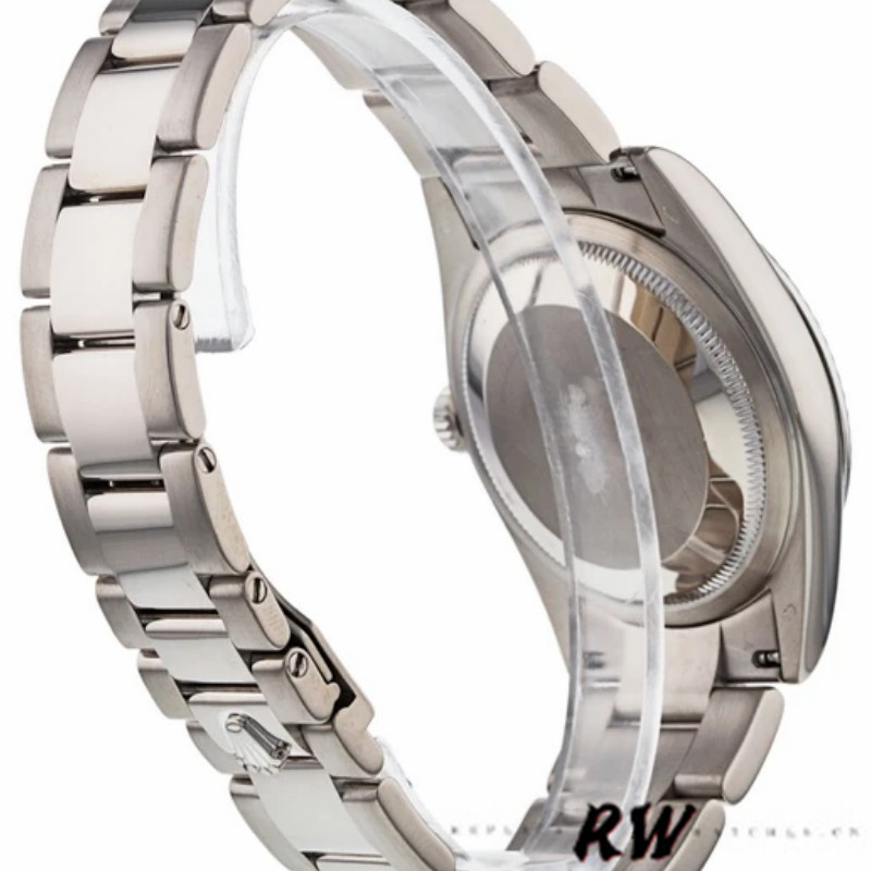 Rolex Day-Date 118239 White Gold Blue Dial Fluted Bezel 36mm Unisex Replica Watch