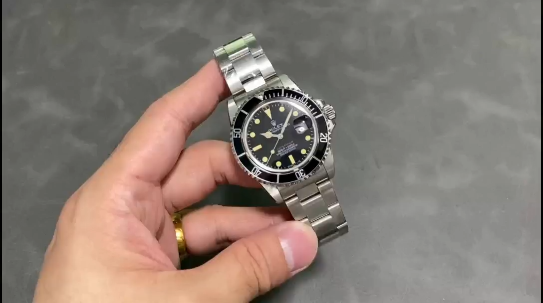 Rolex Submariner 1680 Stainless Steel Case Black Dial 40mm Mens Replica Watch