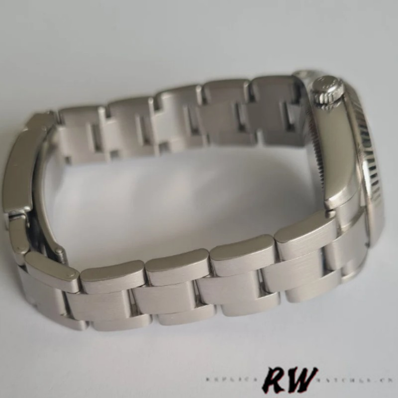 Rolex Oyster Perpetual 176234 Fluted Bezel Pink Diamond Dial 26MM Lady Replica Watch