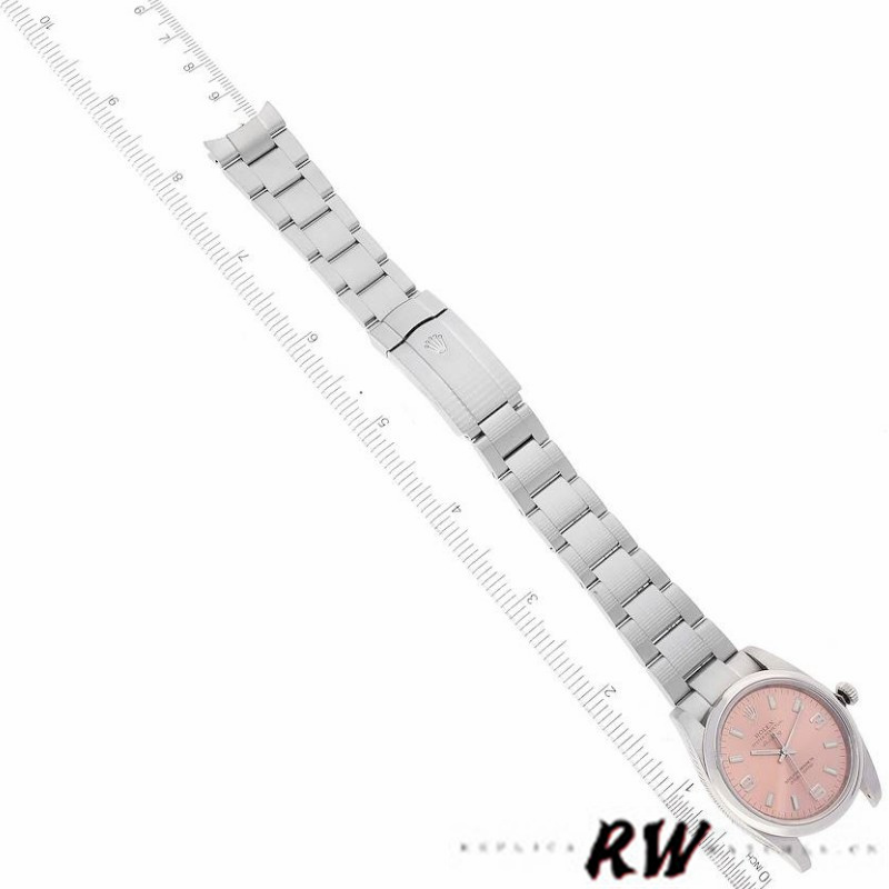 Rolex Oyster Perpetual Air-King 114200 Salmon Dial 34mm Unisex Replica watch