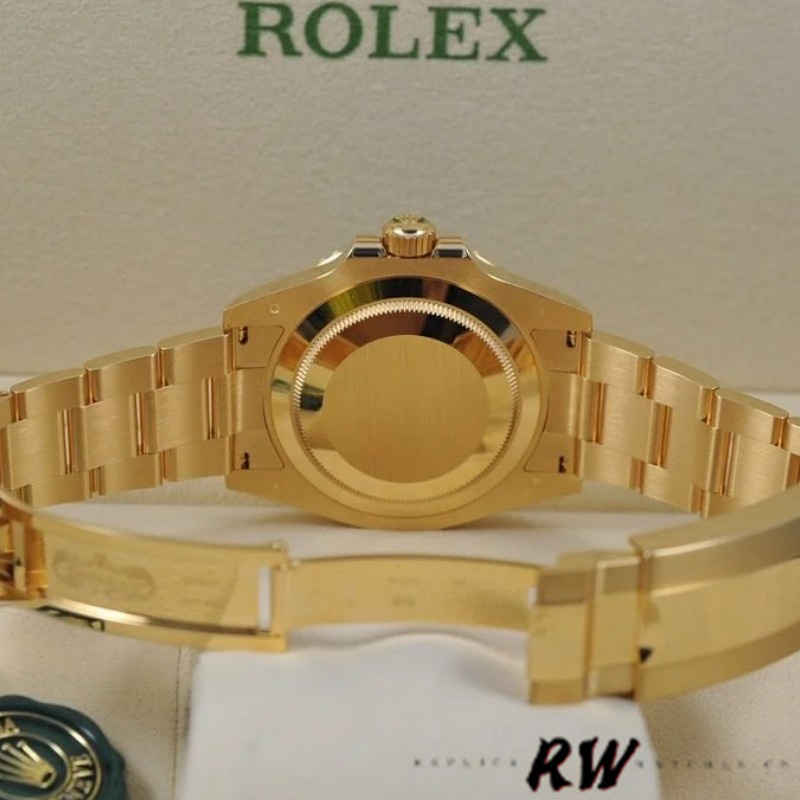 Rolex Submariner 126618LN Yellow Gold Black Dial 41mm Mens Replica Watch