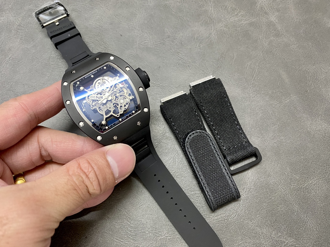 Richard Miller RM 055 RMUL2 NTPT Carbon Fiber White Mark