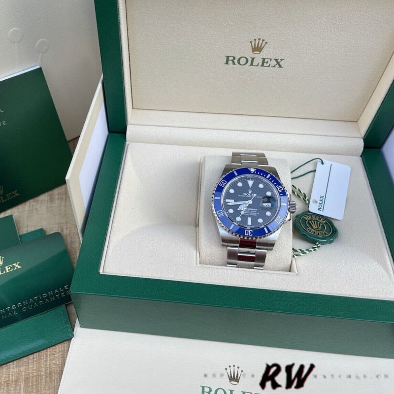 Rolex Submariner 126610 Blue Bezel Black Dial 41mm Mens Replica Watch