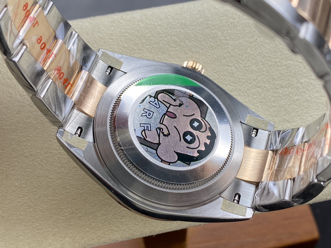 Rolex Datejust 41 Everose Gold Black Dial Oyster Bracelet 126331