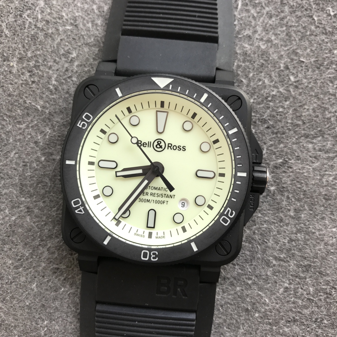 Bell & Ross Br 03 - 92 Diver Full Lum Watch
