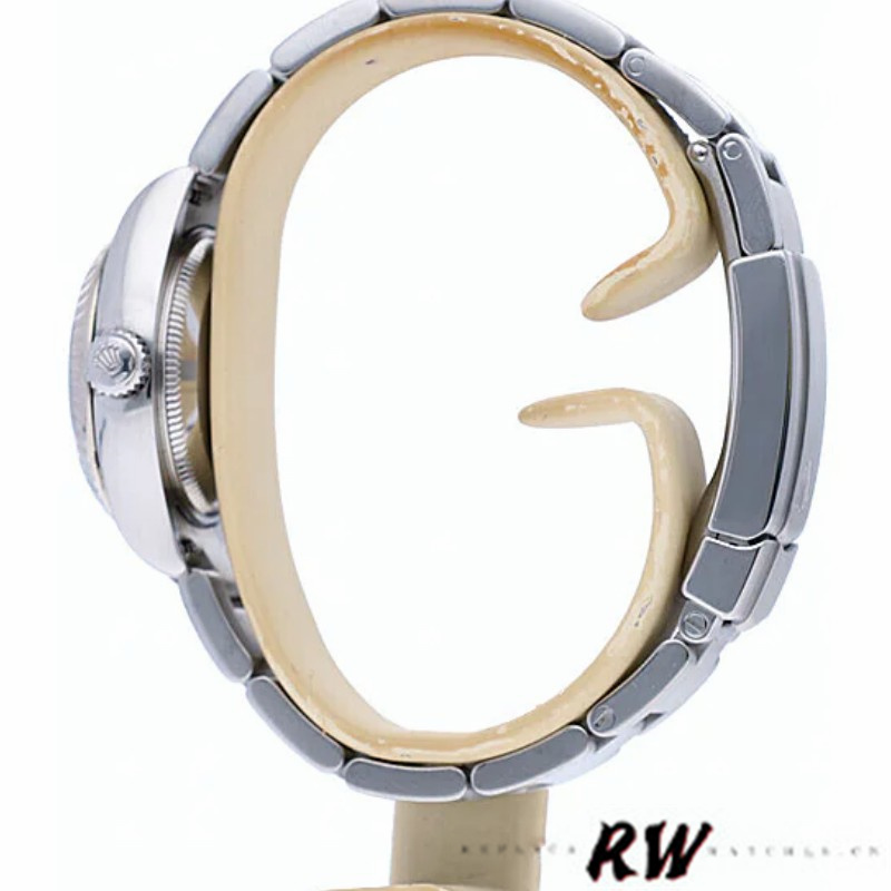 Rolex Oyster Perpetual 176234 Fluted Bezel Black Arabic Dial 26MM Lady Replica Watch