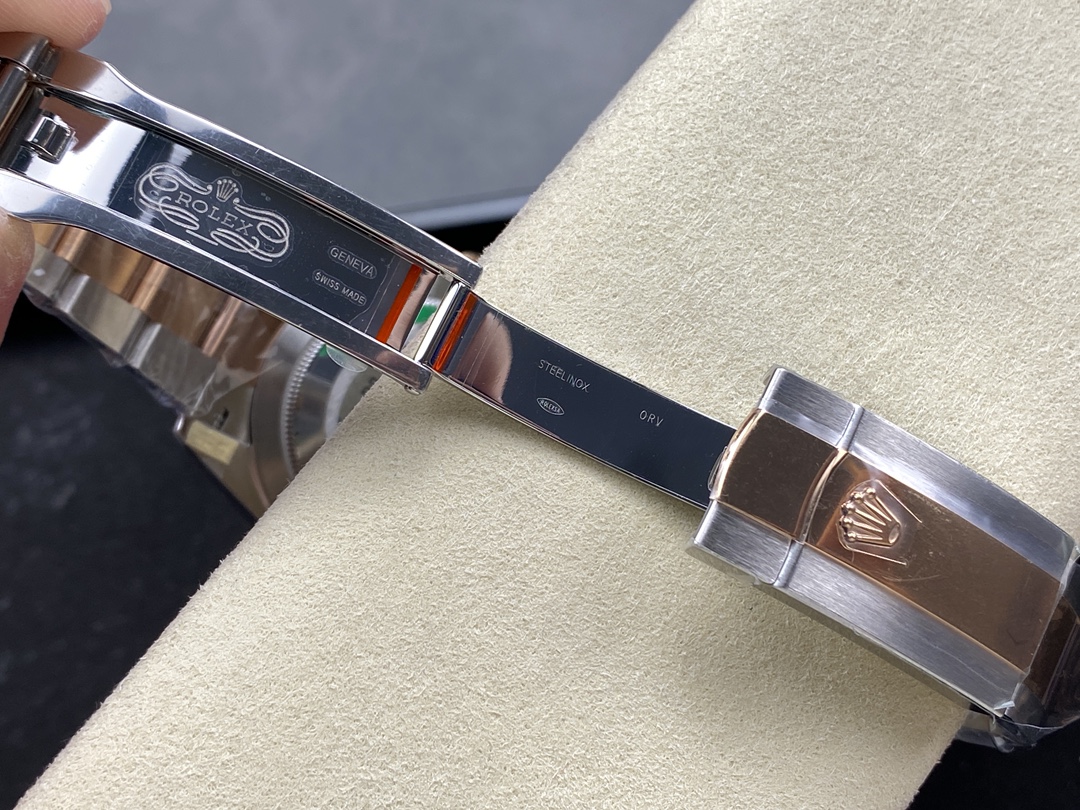 Rolex Datejust 41 Everose Gold & Stainless Steel 126331 0019 Men's Watch