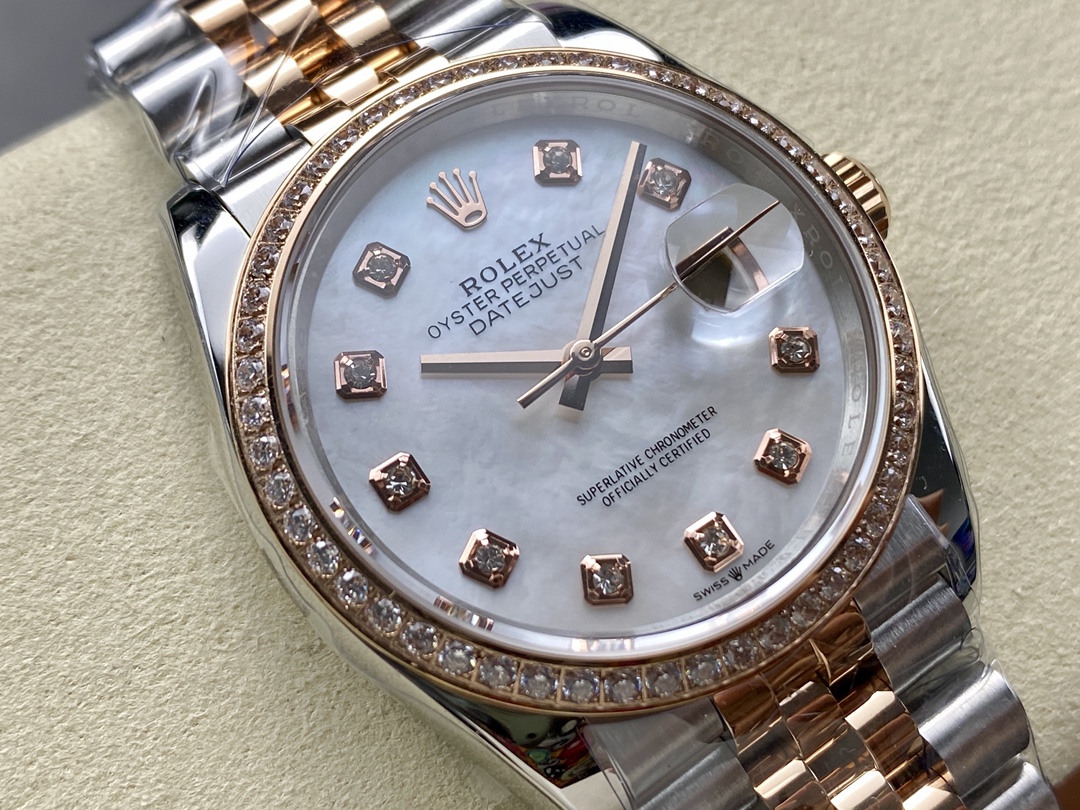Rolex Datejust 126231 0021 Mother-of-Pearl Dial 36mm Jubilee Bracelet