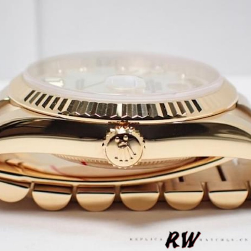 Rolex Day-Date 118238 Mother of Pearl White Dial 36mm Unisex Replica Watch