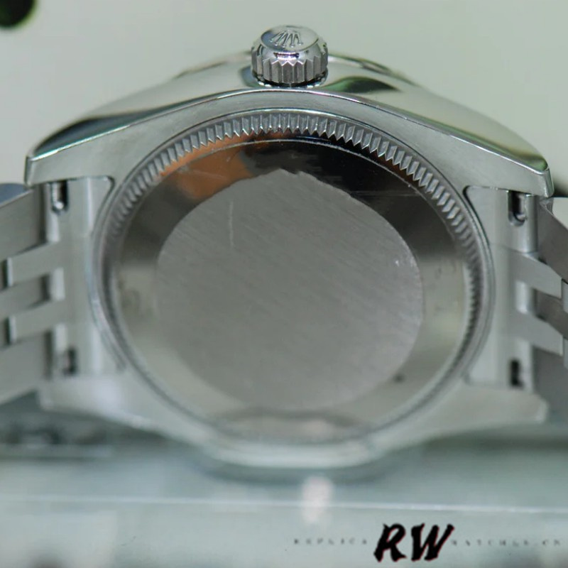 Rolex Datejust 178344 Blue Diamond Dial Jubilee Bracelet 31MM Lady Replica Watch