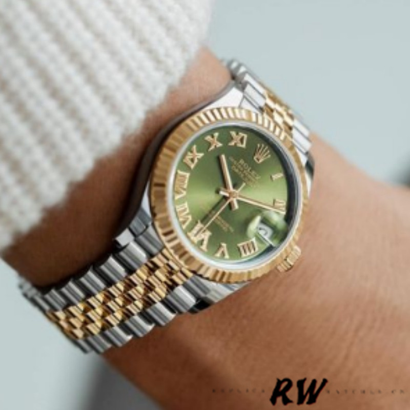 Rolex Datejust m126233 0025 Olive Green Dial 36MM Unisex Replica Watch