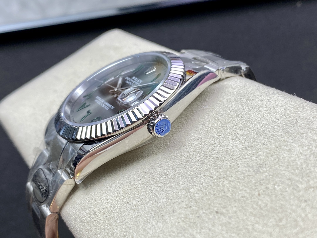 Rolex Datejust 36 Wimbledon Dial Midsize M126234 0046 Luxury Unisex Watch