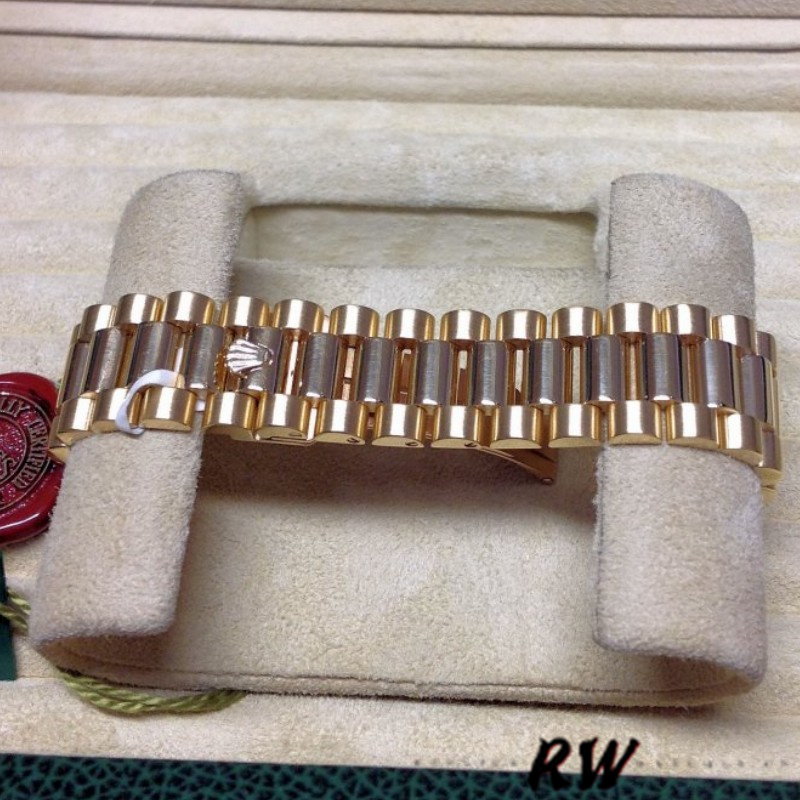 Rolex Day-Date 118208 White Dial 36mm Unisex Replica Watch