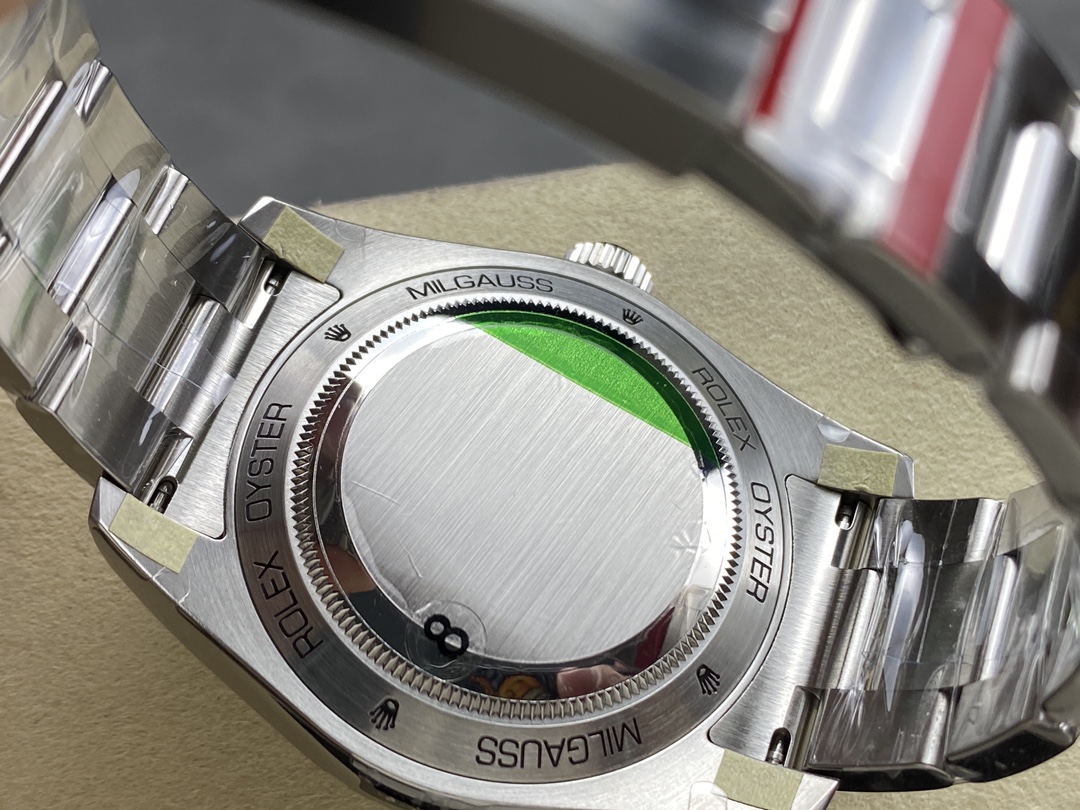 Rolex Milgauss 116400GV Stainless Steel Z-blue Dial 40mm Mens Replica Watch