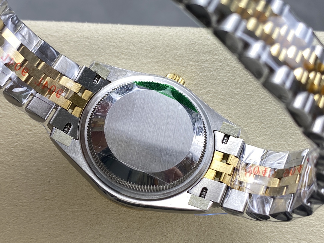 Rolex Datejust 31mm Stainless Steel and Yellow Gold 278383RBR 0026 Champagne Diamond Jubilee