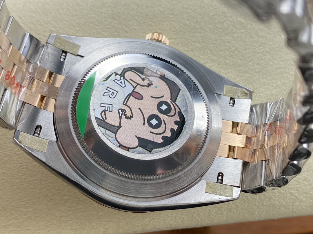 Rolex Datejust 41 Everose Gold Black Dial Jubilee Bracelet 126331