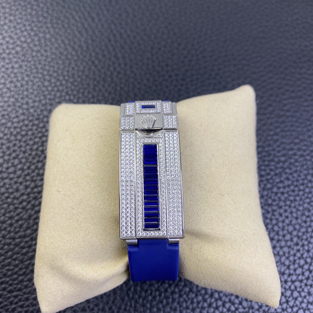 Rolex Submariner 116610 Diamond Case Blue Dial 40MM Men's Watch