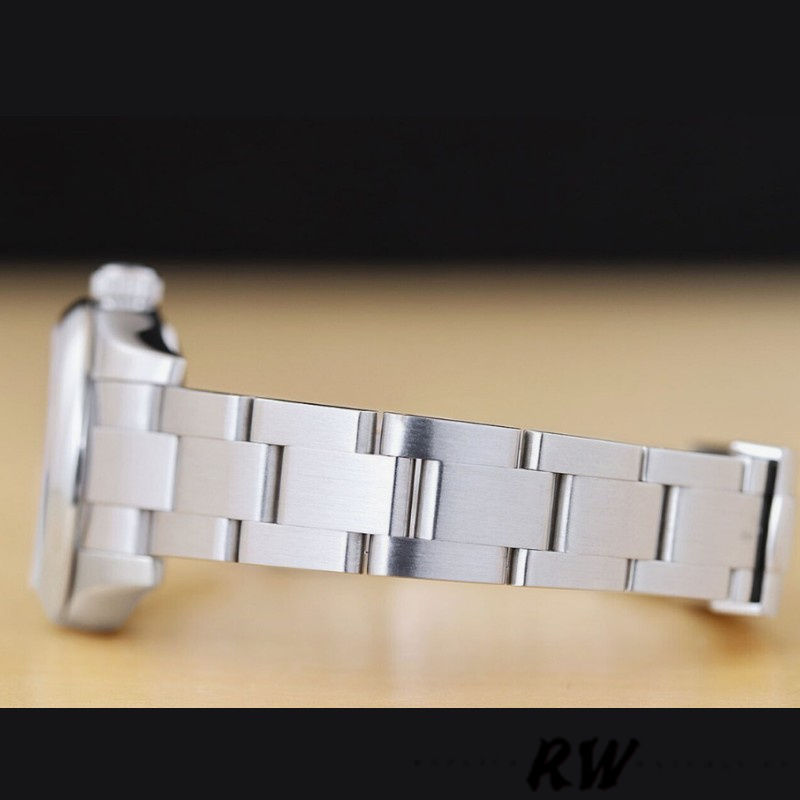 Rolex Oyster Perpetual 176200 Black Dial Stainless Steel 26MM Lady Replica Watch