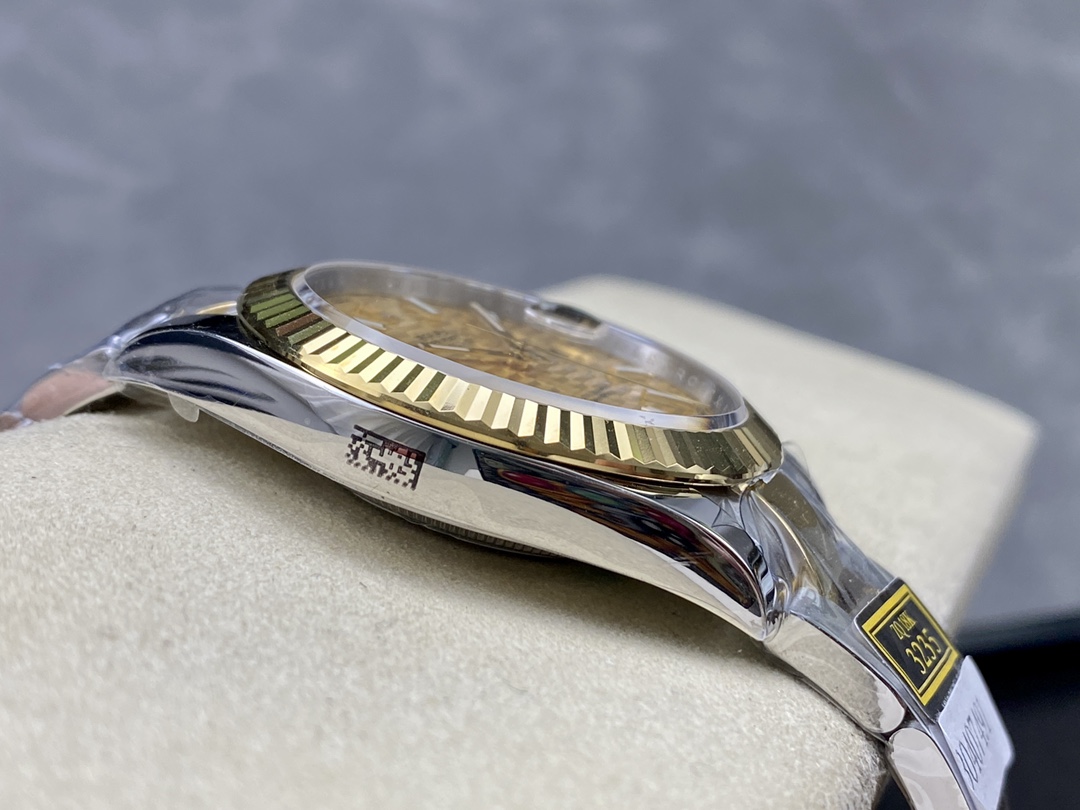 Rolex Datejust 126233 Champagne Motif dial 36MM Unisex Replica Watch