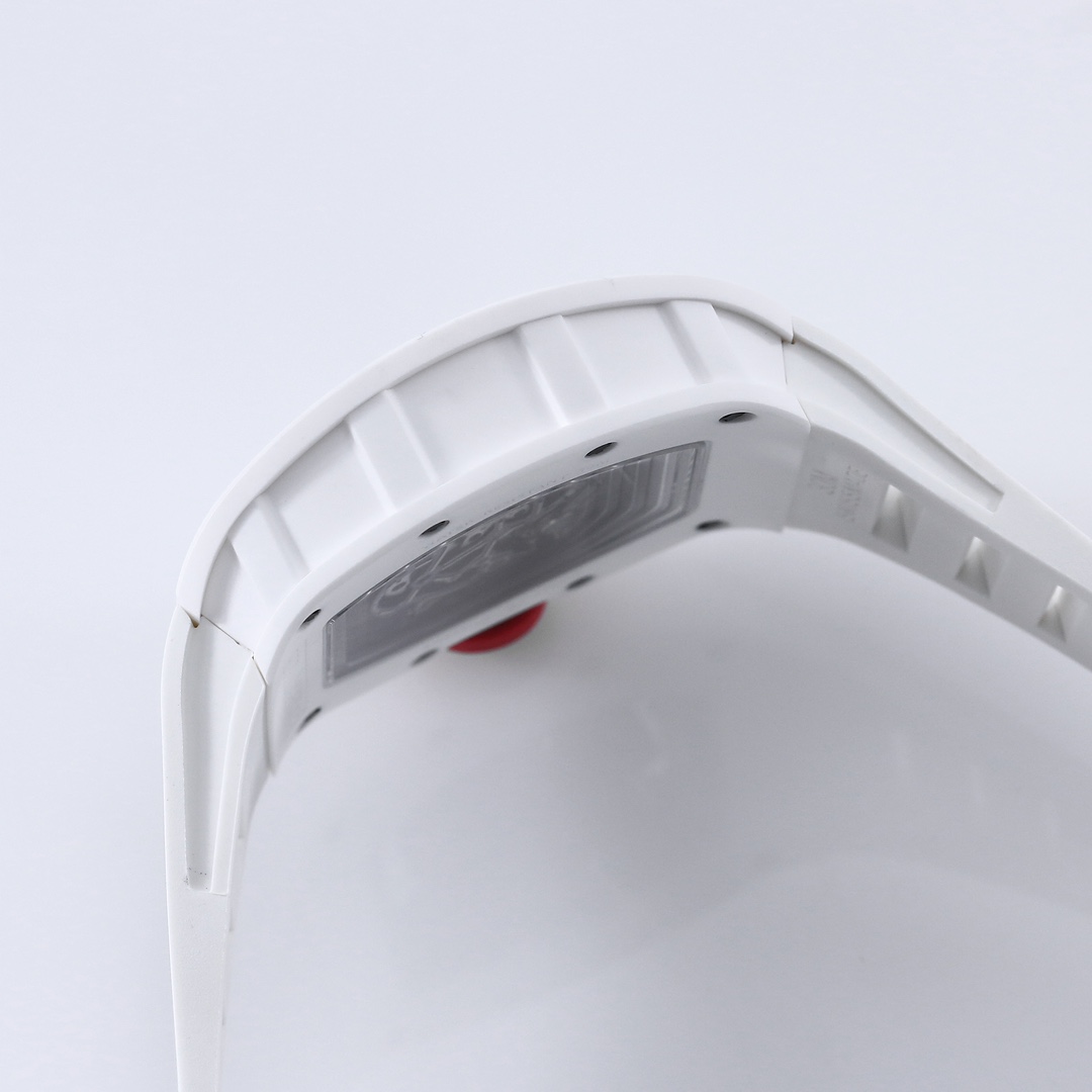 Richard Miller RM 055 RMUL2 NTPT Carbon Fiber White Case Red Mark