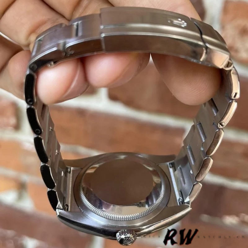 Rolex Oyster Perpetual 116000 Rhodium Grey Dial 36mm Unisex Replica Watch