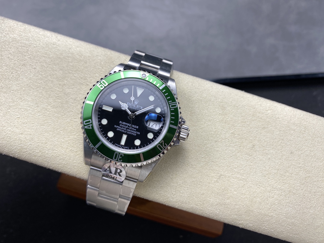 Rolex Submariner Date 16610LV Stainless Steel Oyster 40MM Black Dial Mens Replica Watch