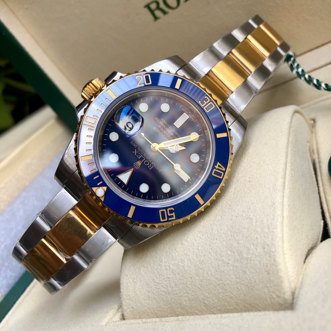 Rolex Submariner 126613LB Blue Dial Blue Bezel 41mm Mens Replica Watch