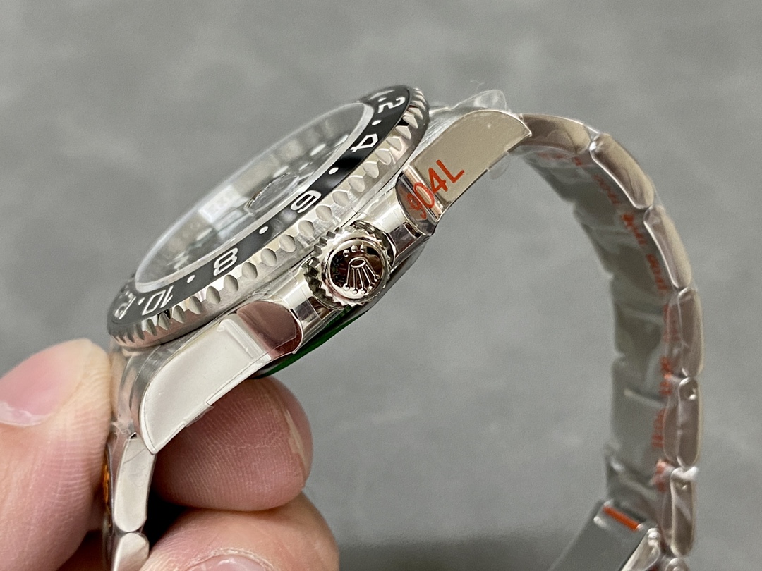 Rolex GMT-Master II 116710LN Black Dial Stainless steel case 40mm Mens Replica Watch