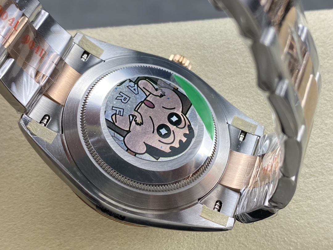 Rolex Datejust 41 Steel and Everose Gold Wimbledon Dial Oster Band m126331 0015