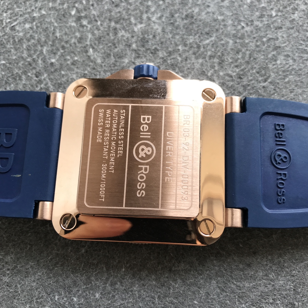 Bell Ross BR 03 92-D-BL-ST/SRB Blue