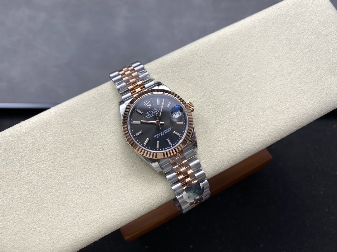 Rolex Datejust 31 Two Tone Fluted Slate Jubilee 278271 0018