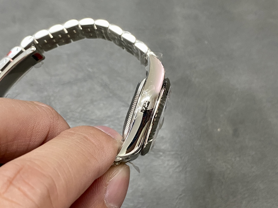 Rolex Datejust 279174 Stainless Steel Dark Grey Roman Dial 28mm Lady Replica Watch