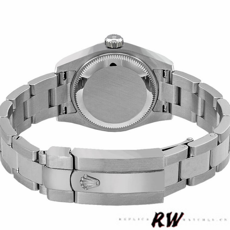 Rolex Datejust 179160 Domed Bezel Blue Index Dial 26MM Lady Replica Watch