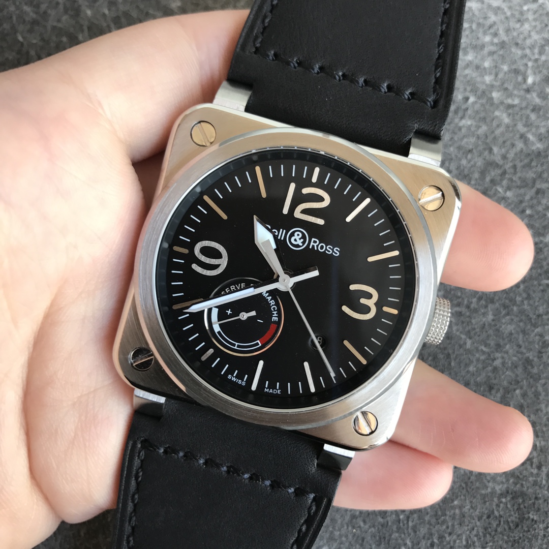 Bell & Ross INSTRUMENTS series BR0397-BL-SISCA2 Black